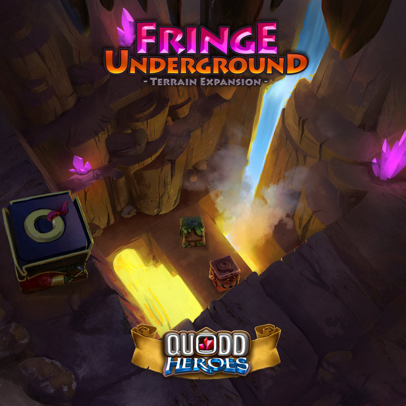 Fringe Underground Terrain expansion for Quodd Heroes